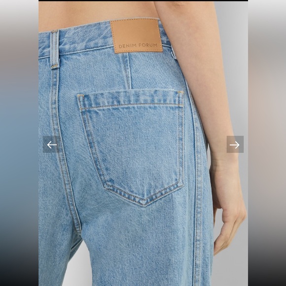 Denim Forum The ‘90s Seamed Hi-Rise Barrel Jean - Picture 5 of 11